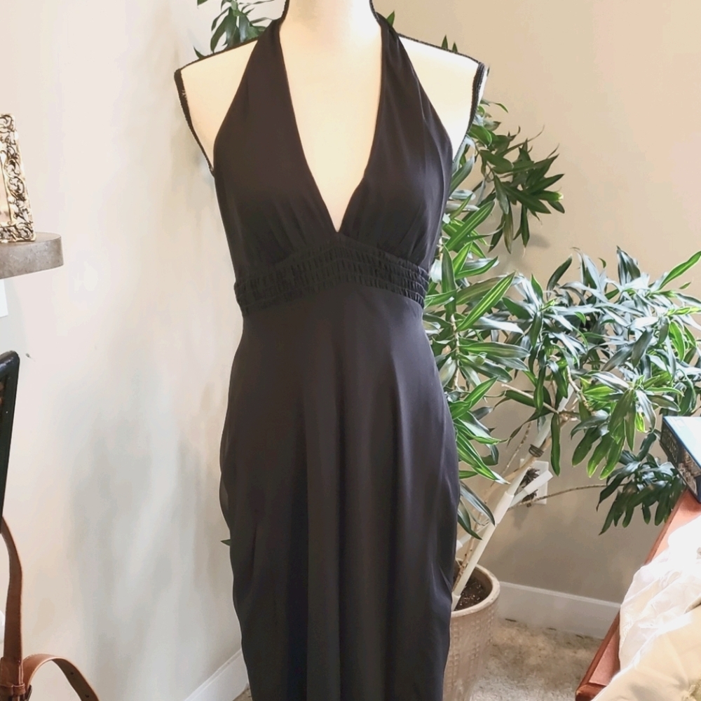 EUC- Laundry by Shelli Segal Silk Halter